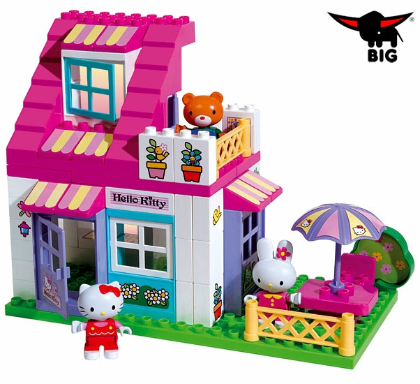 PlayBIG Kocke Hello Kitty Kuća 6030936 - dodatni pogled