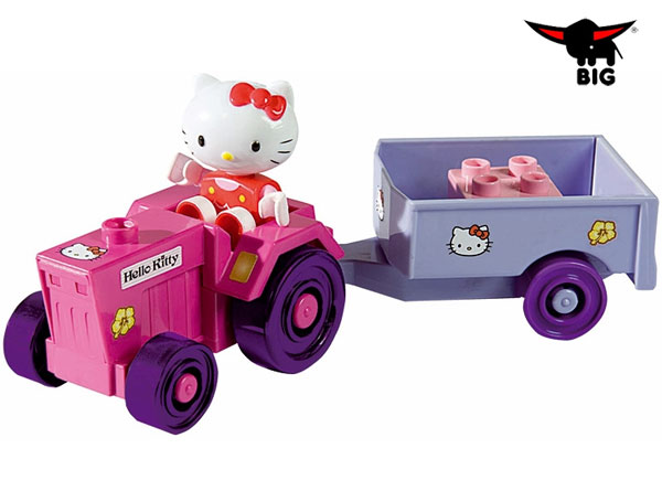 PlayBIG Kocke Hello Kitty Mini Set Traktor 6030937 - dodatni pogled
