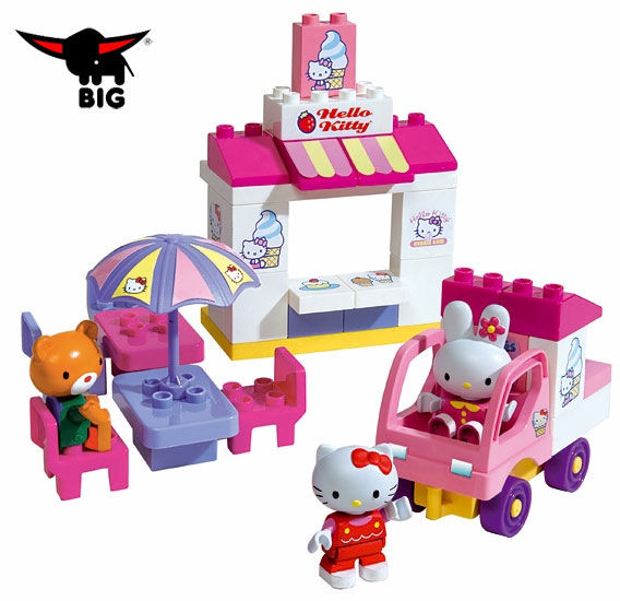 PlayBIG Kocke Hello Kitty Sladoledžija 6030940 - dodatni pogled