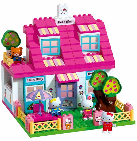 PlayBIG Kocke Hello Kitty Vila 6030935 - dodatni pogled