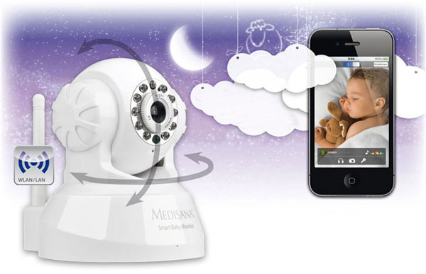 Medisana Pametni Nadzor - Smart Baby Monitor - dodatni pogled
