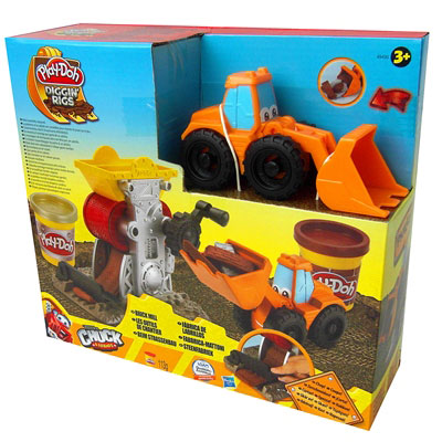 Hasbro Playdoh plastelin set Diggin Rigs Mašina za cigle i bager 49413 - dodatni pogled