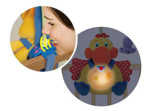 KsKids Gladni Pelikan - Muzička igračka za krevetac KA10524 - dodatni pogled