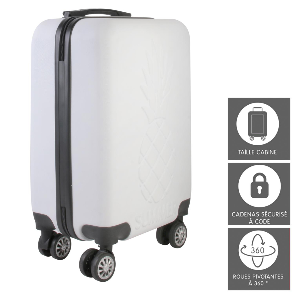 Kabinski kofer Ananas 53x33x22cm - dodatni pogled