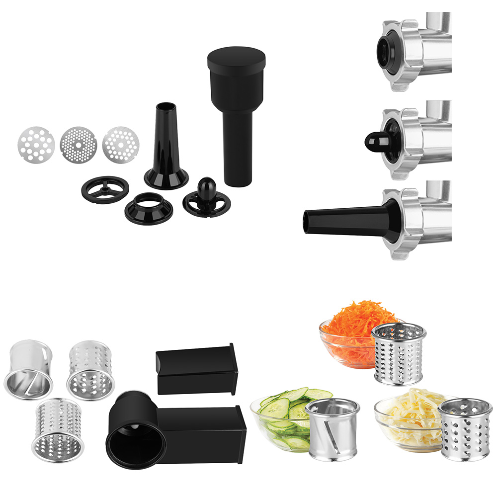 Kuhinjski robot multipraktik ECG FORZA 5500 Giorno Argento  - dodatni pogled