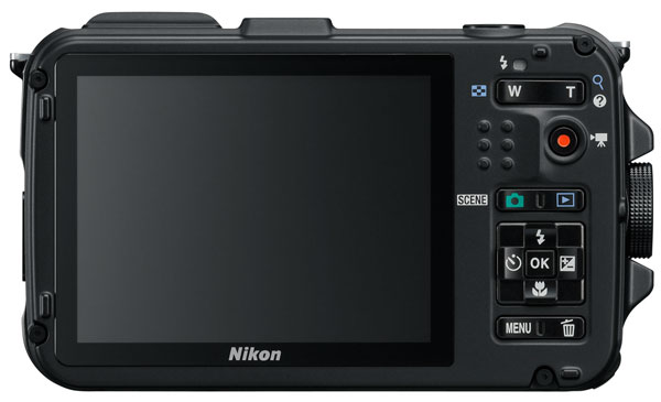 Nikon Coolpix Vodootporni fotoaparat AW100 Crni 16671 - dodatni pogled