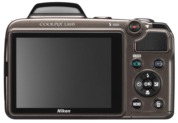 Nikon Digitalni Fotoaparat CoolPix L810 Bronzani 16776 - dodatni pogled