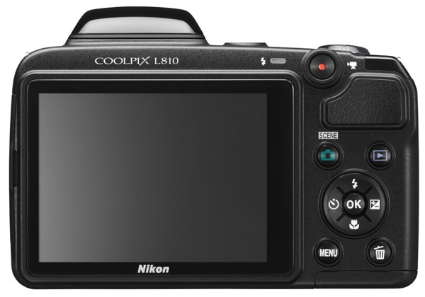 Nikon Digitalni Fotoaparat CoolPix L810 Crni 16775 - dodatni pogled