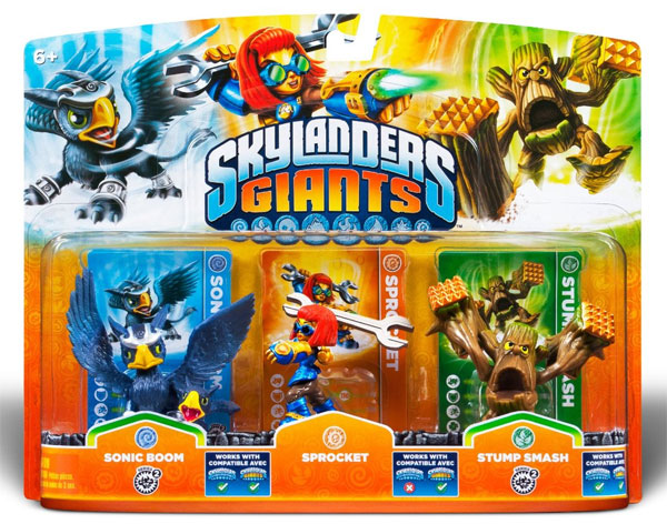 Skylanders GIANTS Triple Pack C 84529EU - dodatni pogled
