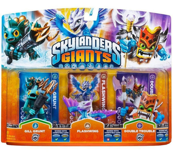 Skylanders GIANTS Triple Pack D 84530EU - dodatni pogled