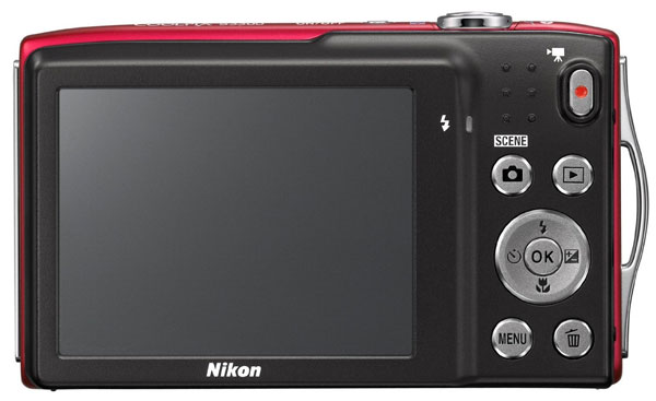 Nikon Digitalni Fotoaparat CoolPix S3300 Crveni 16787/16622 - dodatni pogled