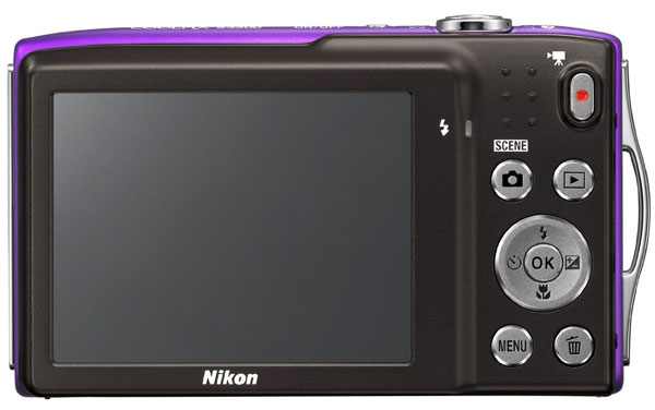 Nikon Digitalni Fotoaparat CoolPix S3300 Ljubičasti 16789 - dodatni pogled