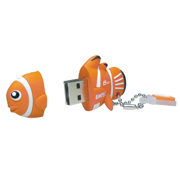 Emtec USB 2.0 Refill M317 4GB Riba 70110 - dodatni pogled