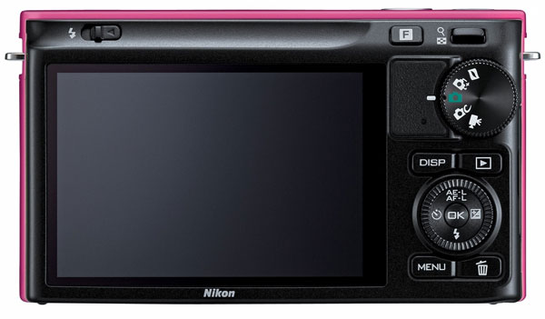 Nikon 1 digitalni fotoaparat sa zamenljivim objektivima J2 Pink set sa objektivom 10-30mm 17135 - dodatni pogled