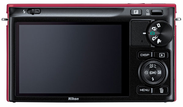 Nikon 1 digitalni fotoaparat sa zamenljivim objektivima J2 Crveni set sa objektivima 10-30mm i 30-110mm 17134 - dodatni pogled