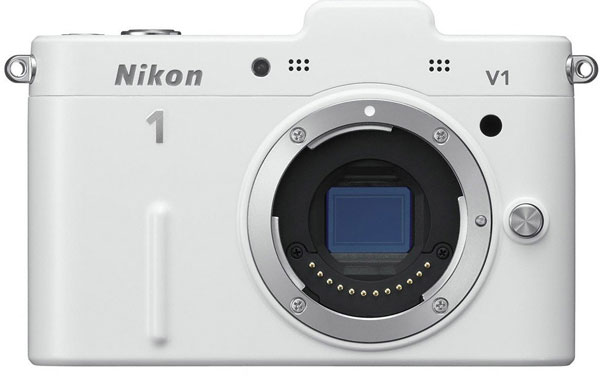 Nikon 1 digitalni fotoaparat sa zamenljivim objektivima V1 Beli set sa objektivom 10mm f/2.8 16721 - dodatni pogled