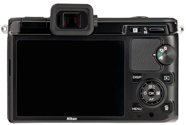 Nikon 1 digitalni fotoaparat sa zamenljivim objektivima V1 Crni set sa objektivom 10mm f/2.8 16699 - dodatni pogled