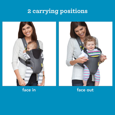 Infantino Kengur nosiljka Breathe grey 7450012 - dodatni pogled