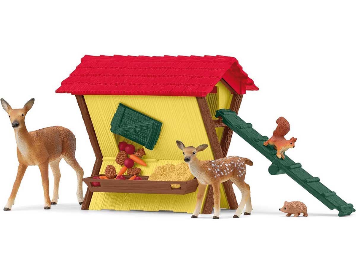 Schleich® Figure Divlje životinje - Hranilište za šumske životinje 42658 - dodatni pogled