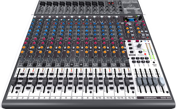 Behringer Xenyx X2442USB - Mikseta - dodatni pogled
