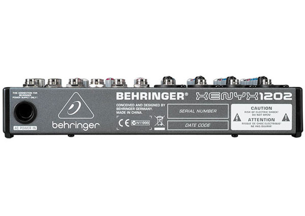 Behringer Xenyx 1202 - Mikseta - dodatni pogled