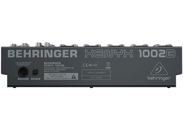Behringer Xenyx 1002B - Mikseta - dodatni pogled