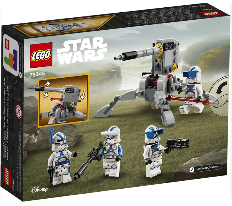 LEGO® Star Wars™ Kocke Klon truperi 501. legije 75345 - dodatni pogled