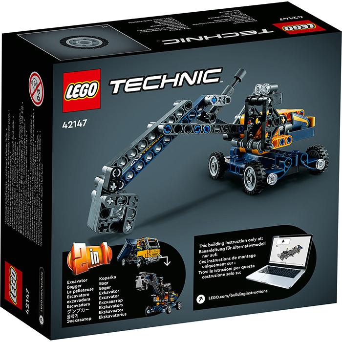 LEGO® Technic™ Kocke Kamion kiper 42147 - dodatni pogled