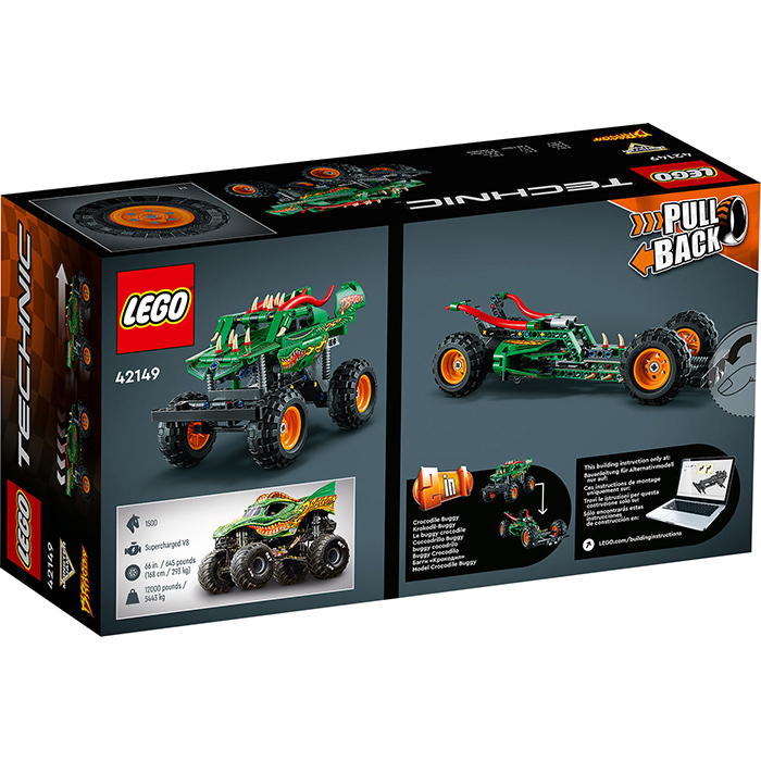 LEGO® Technic™ Kocke Vozilo Monster Jam™ Dragon™ 42149 - dodatni pogled