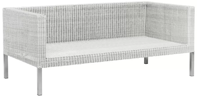Lounge Set Oregano Vanila White - 2 Fotelje + Dvosed + Sto + Jastuci