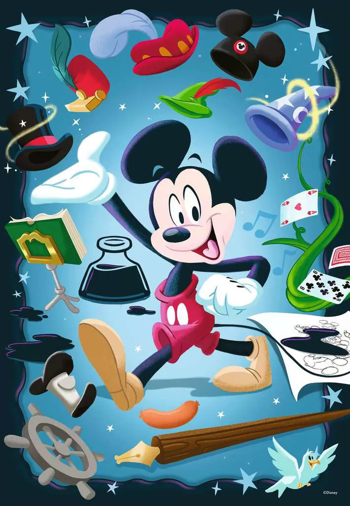 Ravensburger Puzzle slagalica 300 kom. Disney 100th Aniversary Mickey Mouse 13371