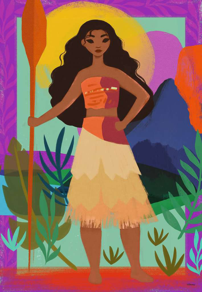 Ravensburger Puzzle slagalica 300 kom. Disney 100th Aniversary Moana 13375 - dodatni pogled