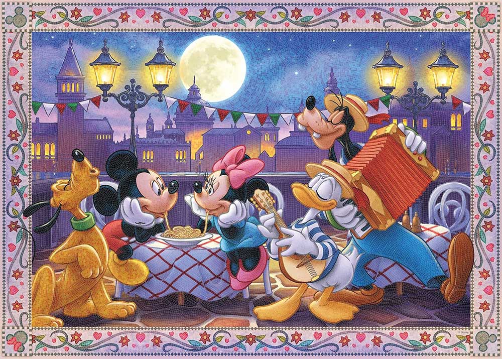 Puzzle slagalica 1000 delova Disney Mickey mosaic Ravensburger 12000496 - dodatni pogled