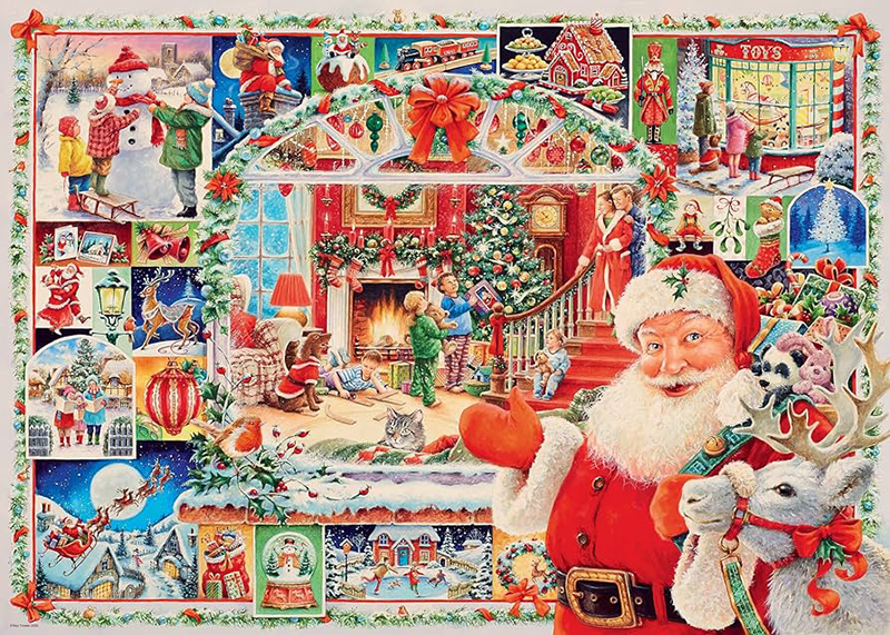 Puzzle slagalica 1000 komada Božić stiže! Ravensburger 16511 - dodatni pogled