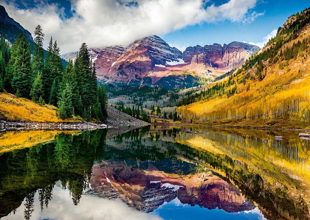 Puzzle slagalica 1000 delova Aspen, Kolorado Ravensburger 12000255 - dodatni pogled