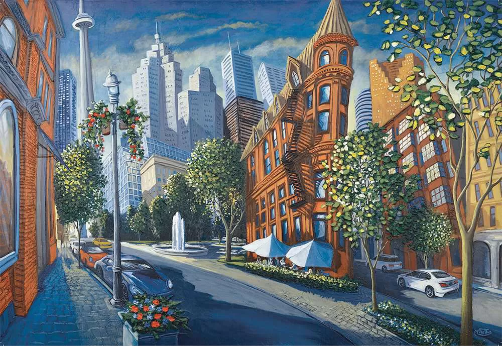 Puzzle slagalica 1000 delova Flatiron Toronto Ravensburger 19869