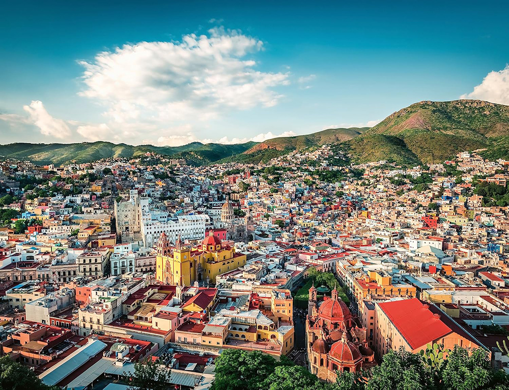 Puzzle slagalica za odrasle 2000 delova Guanahuato Meksiko Ravensburger 17442 - dodatni pogled