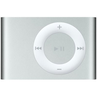 Apple iPod shuffle 1GB clamshell 3rd generation - Silver - dodatni pogled