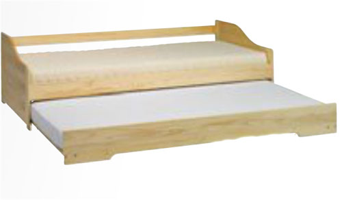 Dupli Krevet Jackie 90/180×200cm borovina - dodatni pogled