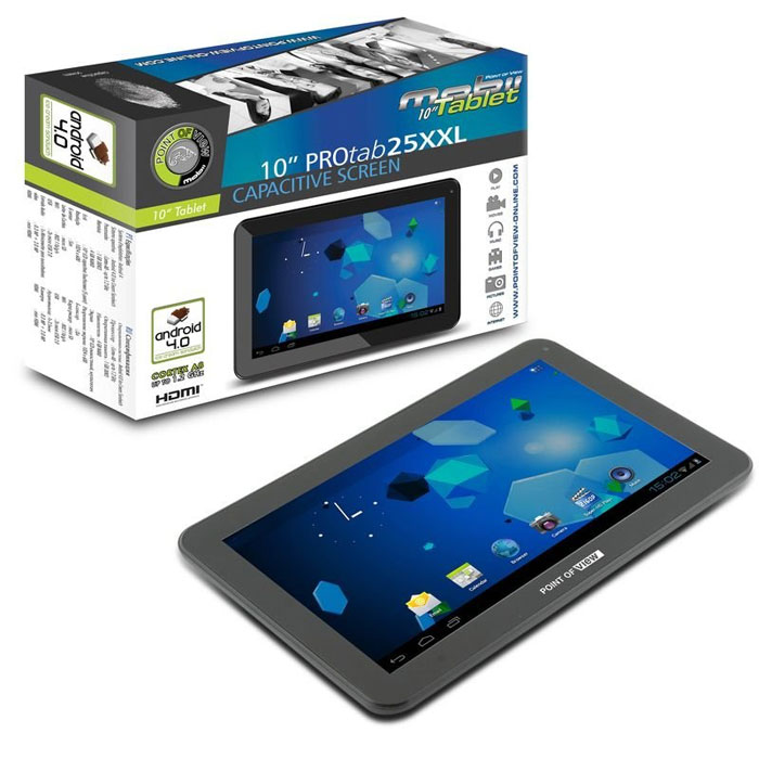 PC Tablet Point Of View PROTAB25XXL - 10 inča 4Gb 8718182466843 - dodatni pogled