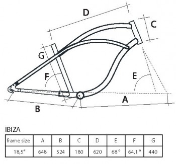Bicikl CRUISER IBIZA 26/3AL belo-siva 912576-18 - dodatni pogled