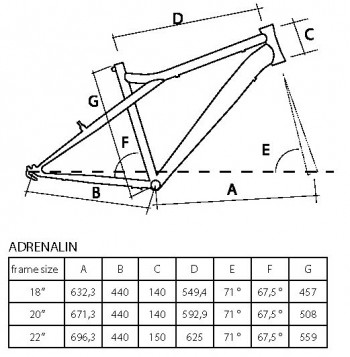 Mountain Bike MTB Adrenalin 26/21HT plava-bela 912431-20 - dodatni pogled