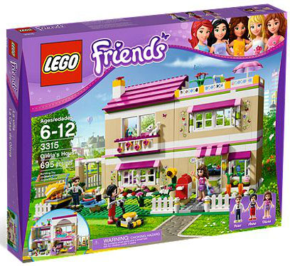 LEGO® FRIENDS Olivijina kuća LE3315 - dodatni pogled