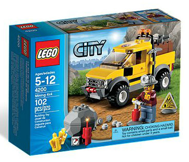 LEGO® City Minersko vozilo LE4200 - dodatni pogled