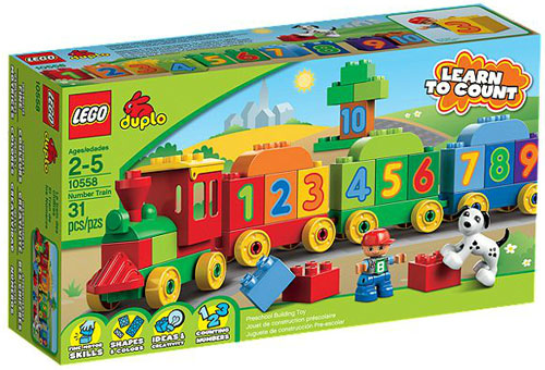 LEGO® DUPLO® Voz sa brojevima LE10558 - dodatni pogled