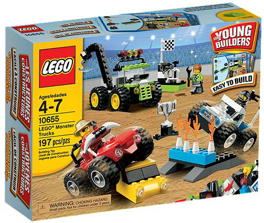 LEGO® Bricks and More Kocke - Monster Trucks LE10655 - dodatni pogled