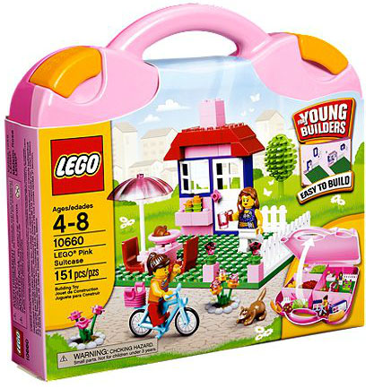 LEGO® Bricks and More Kocke - Ružičasto koferče sa kockama LE10660 - dodatni pogled