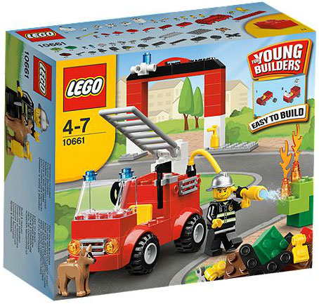 LEGO® Bricks and More Kocke - Moja prva LEGO® Vatrogasna stanica LE10661 - dodatni pogled