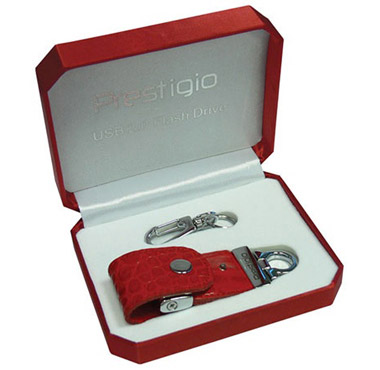 Prestigio - flash u koži - 4 GB - dodatni pogled