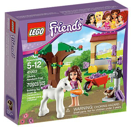 LEGO® FRIENDS Olivija - Novorođeno ždrebe LE41003 - dodatni pogled